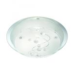 SEARCHLIGHT Plafonnier 25cm round 1lt- claire beads 3020-25CC