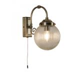 SEARCHLIGHT Belvue 1lt bathroom ip44 applique, clair 3259AB