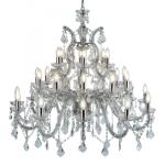 SEARCHLIGHT Marie therese - 30lt chetelier, chrome, 3314-30
