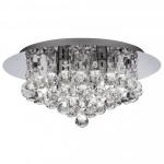 SEARCHLIGHT Hanna 4lt chrome plafonnier cl xtal ball 3404-4CC