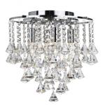 SEARCHLIGHT Dorchester - 4lt plafonnier ceiling, chr 3494-4CC