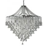 SEARCHLIGHT Dorchester - 7lt ceiling, chrome avec cr 3497-7CC