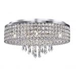 SEARCHLIGHT Orion - 9lt ceiling plafonnier, chrome a 4139-9CC