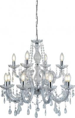 SEARCHLIGHT Marie therese - 12lt chandelier, chrome, 399-12