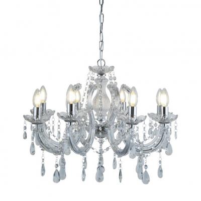SEARCHLIGHT Marie therese - 8lt ceiling, chrome, cle 399-8