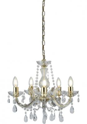 SEARCHLIGHT Marie therese - 5lt ceiling, polished br 699-5