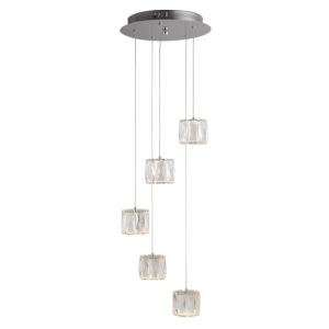 SEARCHLIGHT Maxim led 5lt octagon ceiling multi-drop 7765-5CC