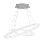 SEARCHLIGHT Circle led 2 oval ring ceiling suspensio 42610-2CC