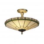SEARCHLIGHT New york 41cm 2lt semiplafonnier tiffany 4417-17