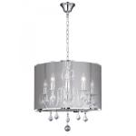 SEARCHLIGHT Venetian - 5lt ceiling, chrome, cristal 4805-5CC