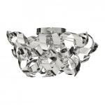 SEARCHLIGHT Curls   3lt cc/acrylique half plafonnier 4973-3CC