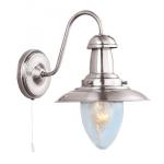 SEARCHLIGHT Fisherman satin argent applique avec ver 5331-1SS