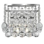 SEARCHLIGHT Hanna 2lt cc square wb - claire xtal bal 5402-2CC