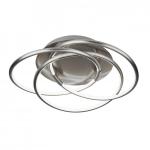 SEARCHLIGHT Magic led plafonnier light, satin argent 5501SS
