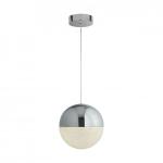 SEARCHLIGHT Marbres 1lt led globe suspension, crushe 5841CC