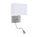 SEARCHLIGHT Hotel applique adjustable - 2lt w/bracke 6519SS