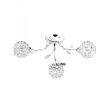 SEARCHLIGHT Bellis ii - 3lt ceiling semi-plafonnier, 6573-3CC