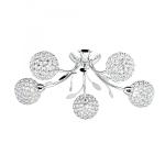 SEARCHLIGHT Bellis ii - 5lt ceiling semi-plafonnier, 6575-5CC