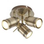 SEARCHLIGHT Samson 3lt ip44 bathroom spot plate, lai 6603AB