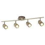 SEARCHLIGHT Samson 4lt ip44 bathroom spot split-bar, 6604AB