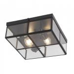 SEARCHLIGHT Pisa plafonnier - 2lt plafonnier box, no 6769-26BK