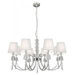SEARCHLIGHT Portico cc/verre 8lt pend - wh string sh 6888-8CC