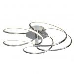 SEARCHLIGHT Bardot 5lt led swirl ceiling plafonnier, 7055-5CC
