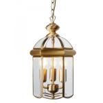 SEARCHLIGHT Bevelled lantern laiton antique bevelled 7133AB