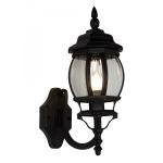 SEARCHLIGHT Bel aire noir outdoor applique 7144-1