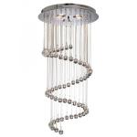 SEARCHLIGHT Hallway -  chrome ftg-xtal balls 7743CC