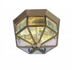 SEARCHLIGHT Pisa iii plafonnier ant/laiton c/fitting 8235AB