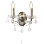 SEARCHLIGHT Paris 2lt applique support murale, crist 8732-2SS
