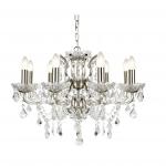 SEARCHLIGHT Paris 8lt chetelier, cristal clair goutt 8738-8SS