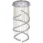 SEARCHLIGHT Hallway cc double ftg-xtal balls 8843CC