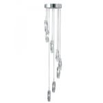 SEARCHLIGHT Sculptured ice - 8lt ceiling multi-drop, 888-8