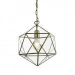 SEARCHLIGHT Fairfax lantern 1lt terrarium prisim sha 8962AB