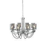 SEARCHLIGHT Catalina 8lt ceiling, chrome, cable tres 9048-8CC