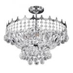 SEARCHLIGHT Versailles  - 5lt 39cm chrome plafonnier 9113-39CC