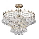 SEARCHLIGHT Versailles  - 5lt 39cm gp crystal chetel 9113-39GO