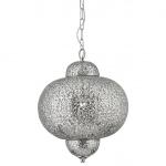 SEARCHLIGHT Fretwork  - 1lt suspension, shiny nickel 9221-1SS