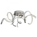 SEARCHLIGHT Twirls arm led ceiling plafonnier, chrom 9233-3CC
