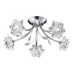 SEARCHLIGHT Bellis - 5lt ceiling semi-plafonnier, ch 9285-5CC