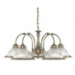 SEARCHLIGHT American diner - 5lt ceiling, laiton ant 9345-5