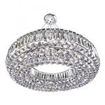 SEARCHLIGHT Vesuvius -  circular 10lt ceiling, chrom 9392CC