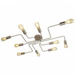 SEARCHLIGHT Circuit 10lt ceiling plafonnier, satin a 99210-10SS