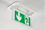 ABB KAUFEL EMERGI-LITE Porte etiq mural/plafond avec 3 etiq gauche/droite+bas+sortie secours primo+ 663325       