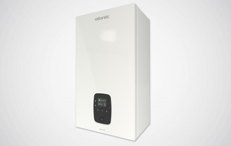 Photo Chaudire murale gaz  condensation. chauffage seul 30 kW chemine / ventouse (avec possibilit d\'ECS dporte en option) | Ref : 021348