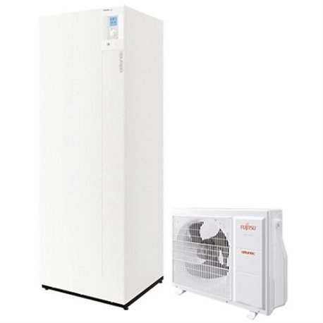 Photo Pompe  chaleur air/eau split inverter moyenne temprature (55DC) - 10 kW - R32 - chauffage et eau chaude sanitaire | Ref : 526344