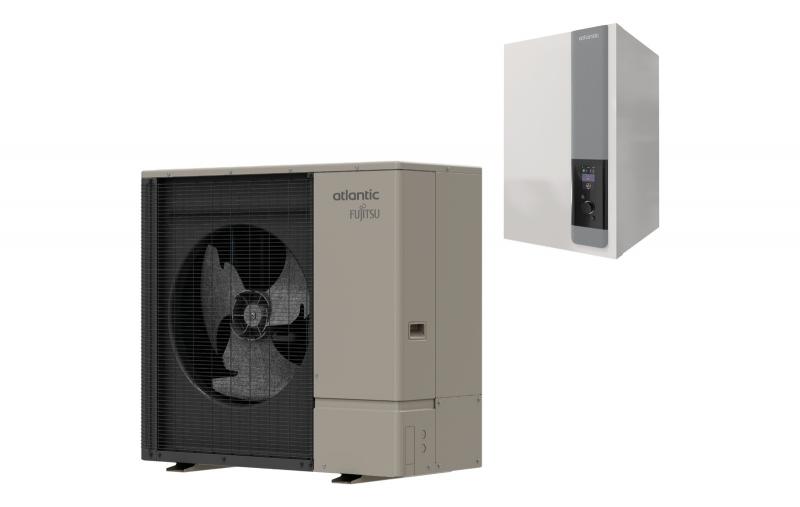 Photo Pompe � chaleur split air/eau (60DC) 12 kW monophas�e - Fluide R32 - chauffage | Ref : 520557