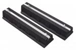 ATLANTIC Snc 600 - supports sol 600mm caoutchouc - charge admissible : 2 x 300 kg. 809536